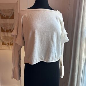 Zara Knit sweater, with cute sleeve detail!
